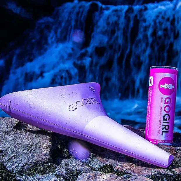 Tissetut med langt rør GoGirl with Extension Camo