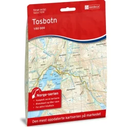 Tosbotn Nordeca Norge 1:50 000 10111