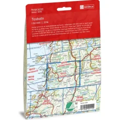 Tosbotn Nordeca Norge 1:50 000 10111