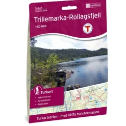 Trillemarka-Rollagsfjell Nordeca Turkart 1:50 000 2824