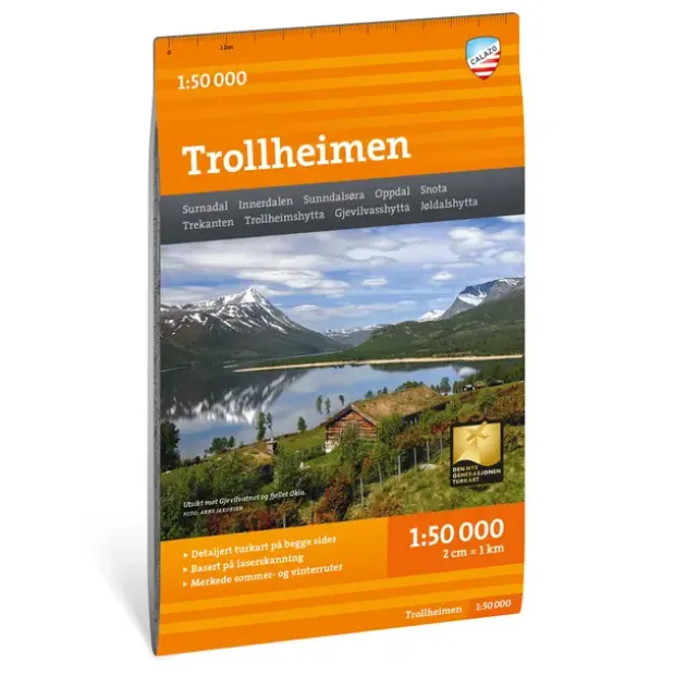 Trollheimen Calazo Turkart 1:50 000