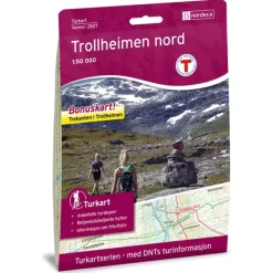 Trollheimen nord Nordeca Turkart 1:50 000 2827