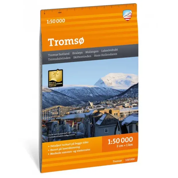 Tromsø Calazo Turkart 1:50 000