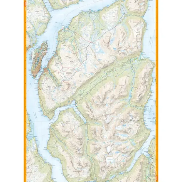Tromsø Calazo Turkart 1:50 000