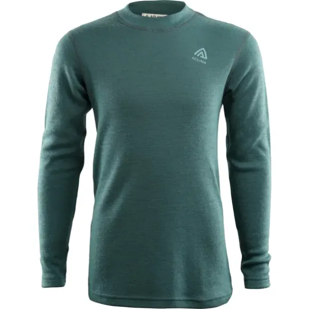Trøye til barnAclima Warmwool Crew Jr 130 301