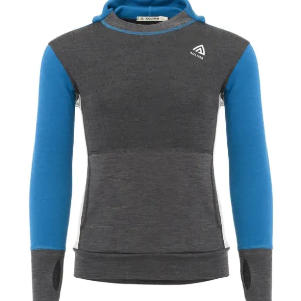 Trøye til barnAclima Warmwool Hood Jr 150 390