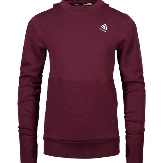 Trøye til barnAclima Warmwool Hood Jr 140 464