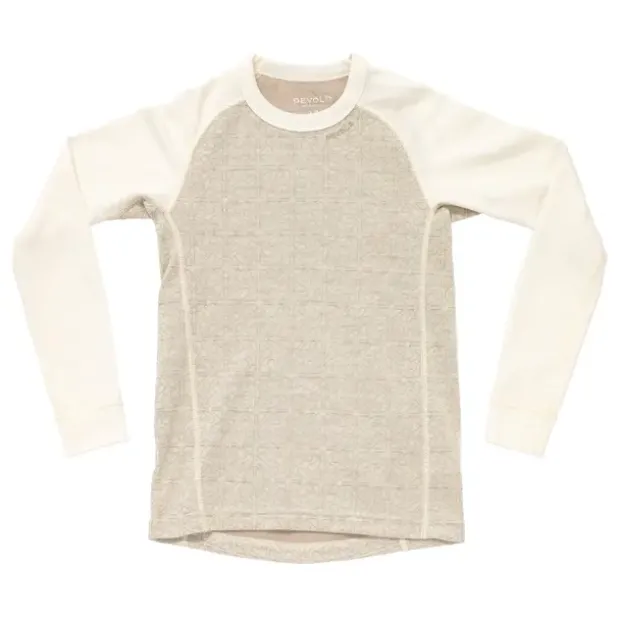 Trøye til barnDevold Duo Active Merino Shirt Jr 16 010
