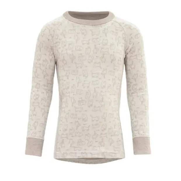Trøye til barnDevold Duo Active Merino Shirt Kid 2 010