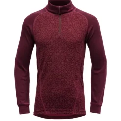 Trøye til barnDevold Duo Active Merino Zip Jr 12 744