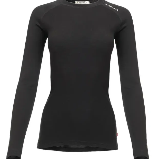 Trøye til dameAclima Warmwool Crew W 123