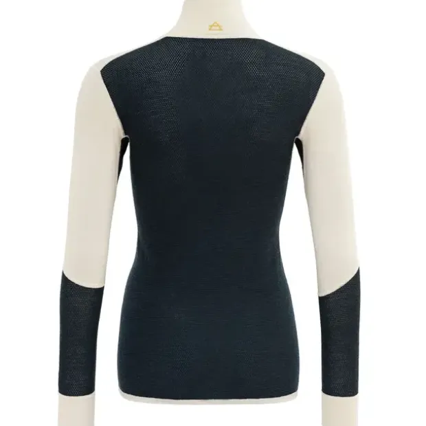 Trøye til dameDevold Wool Mesh Zip W 284