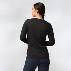 Trøye til dame L Fjällräven Abisko Wool LS W L 555