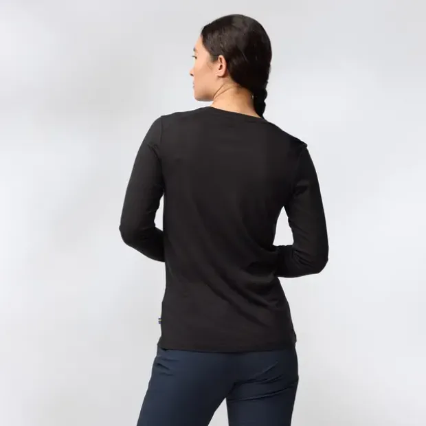 Trøye til dame L Fjällräven Abisko Wool LS W L 555