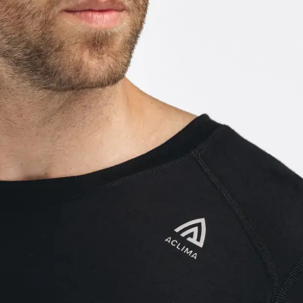 Trøye til herreAclima Lightwool 140 Sports Shirt 12