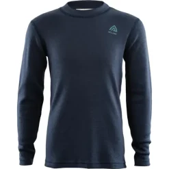 Trøye til juniorAclima Warmwool Crew Jr 140 285