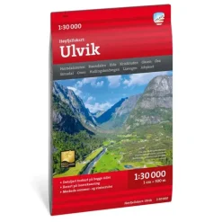 Ulvik Calazo Høyfjellskart 1:25 000