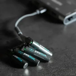 USB-batterier AAA Pale Blue USB Rechargeable AAA 4 pk.