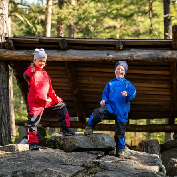 Utedress til barnBergans Lilletind Coverall Kid 92 25739