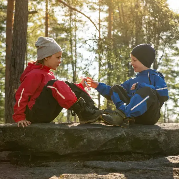 Utedress til barnBergans Lilletind Coverall Kid 92 25739