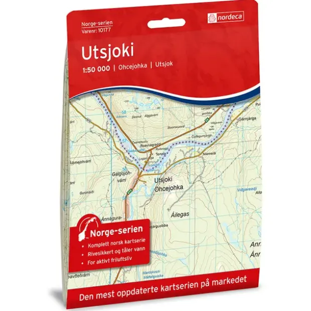 Utsjoki Nordeca Norge 1:50 000 10177