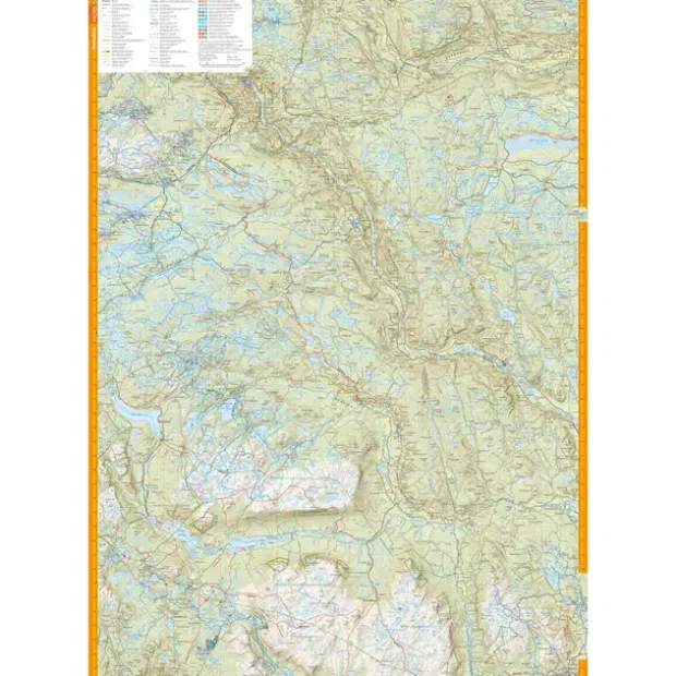Valdres Calazo Turkart 1:50 000