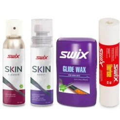 Vedlikeholdssett for felleski Swix Kit for Skin Skis