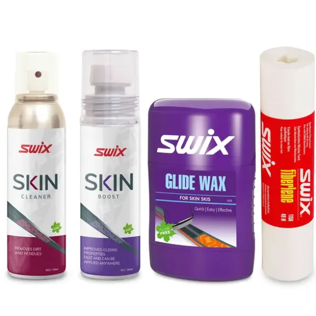 Vedlikeholdssett for felleski Swix Kit for Skin Skis