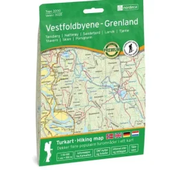 Vestfoldbyene-Grenland Nordeca Topo 1:50 000 3035