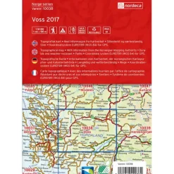 Voss Nordeca Norge 1:50 000 10038