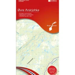 Øvre Anarjohka Nordeca Norge 1:50 000 10164