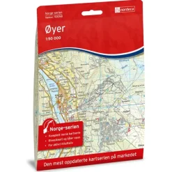 Øyer Nordeca Norge 1:50 000 10058